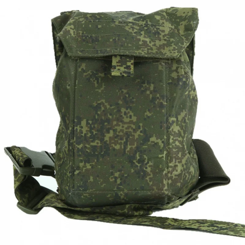 Paquete táctico PMK-4 Original ruso, bolsa para pierna de máscara de Gas 6SH117, pequeño hombre verde EMR, caza al aire libre - imagen 4