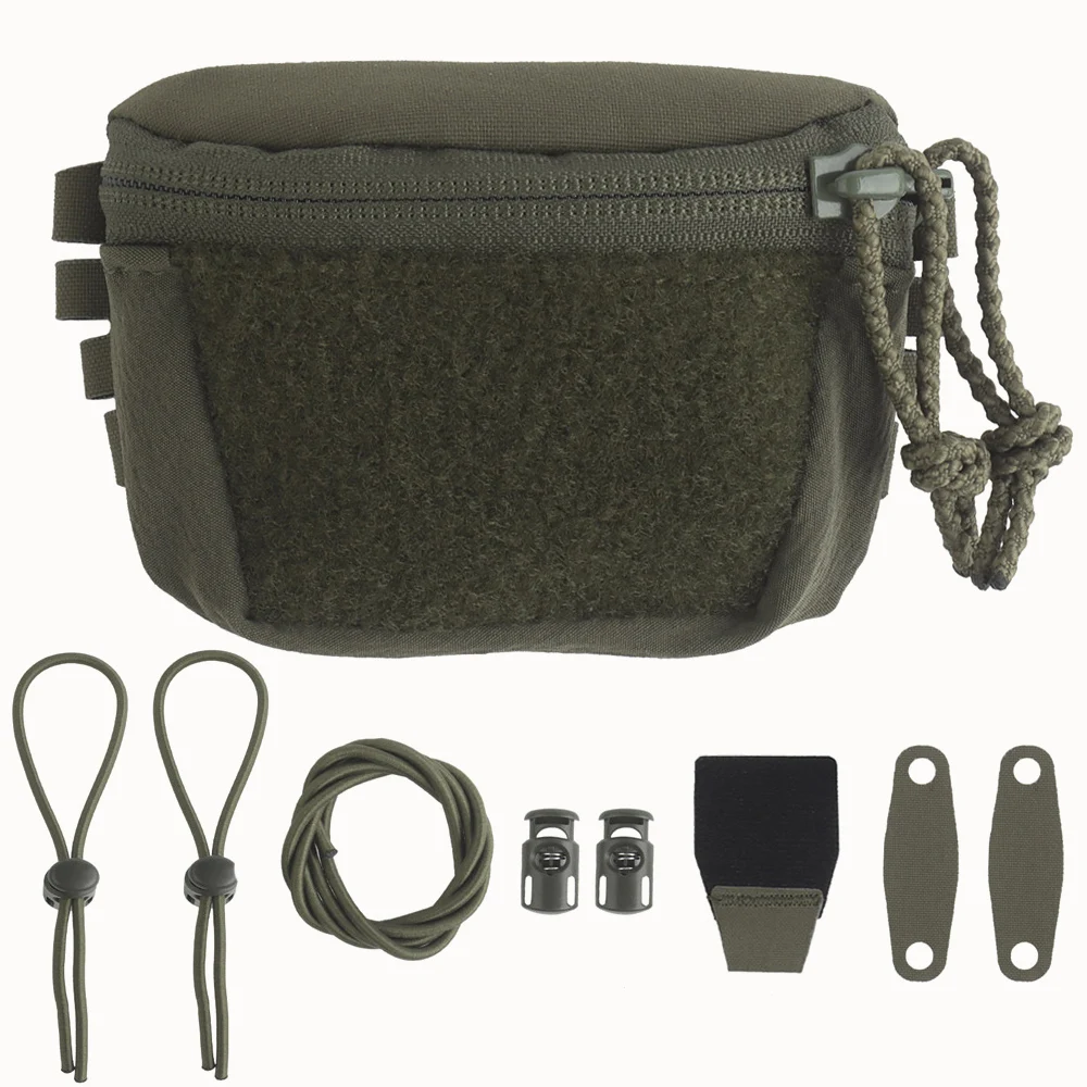 Bolsa de batería NVG para casco táctico, bolsa de contrapeso estilo SC, bolsa de almacenamiento trasera Universal para casco, accesorio rápido para casco de caza - imagen 2