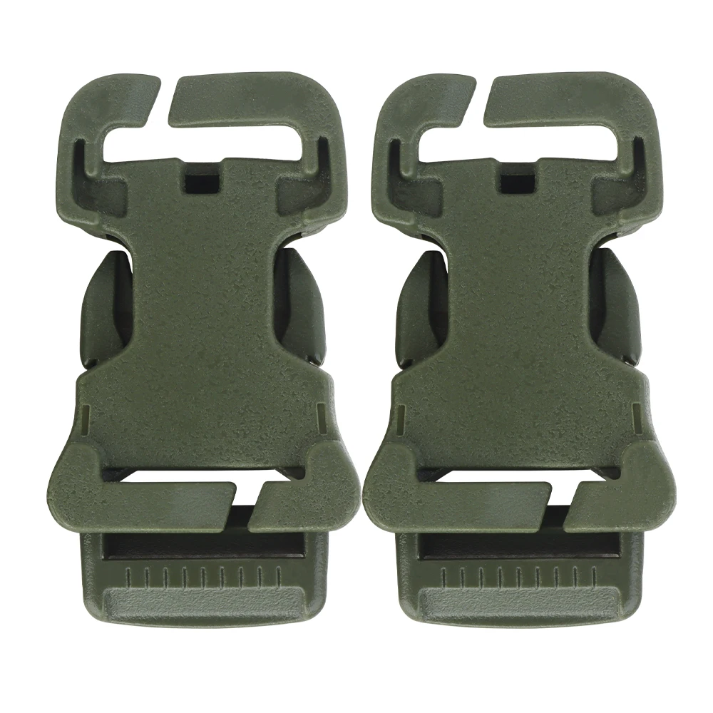 OPHIDIANTAC 2 uds hebilla lateral de liberación rápida, Clip de hebilla de correas accesorio Modular desmontable para cinturón bolsa chaleco portador de placa - imagen 2