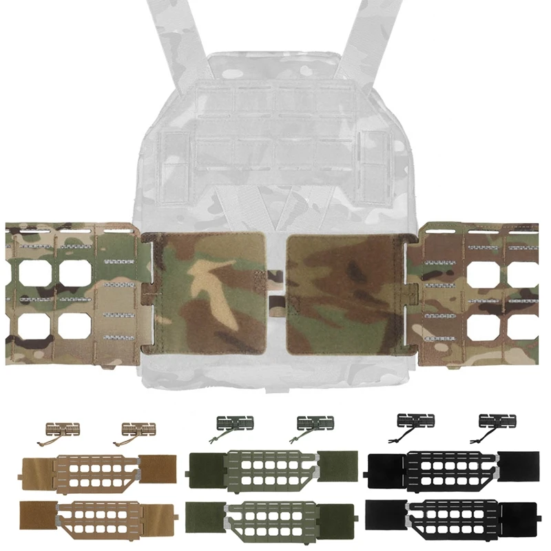 Chaleco táctico MOLLE faja elástica de liberación rápida serie K faja ligera cinturón lateral conjunto Cumberbund
