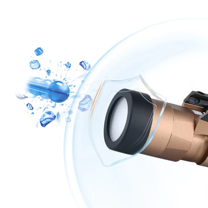 WADSN Surefir arma de caza táctica 1 protector de lente personalizado de luz 25,4 MM 28MM 30MM 26mm cubierta de lámpara LED de explorador 25,4 MM 28MM 30MM 26mm - imagen 3