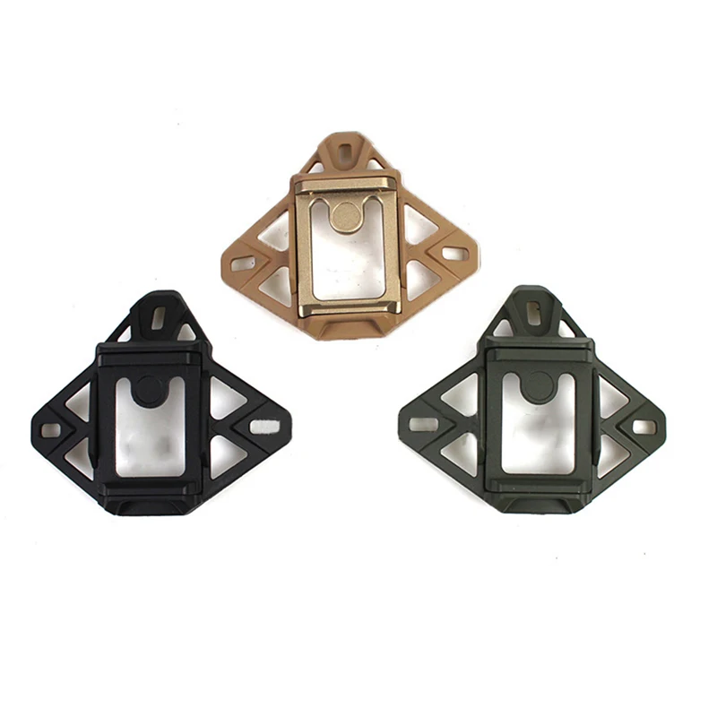 Casco táctico Vas Shield, adaptador de instalación NVG de tres orificios para cascos FAST MICH2000 AF Wendy, nuevo - imagen 2