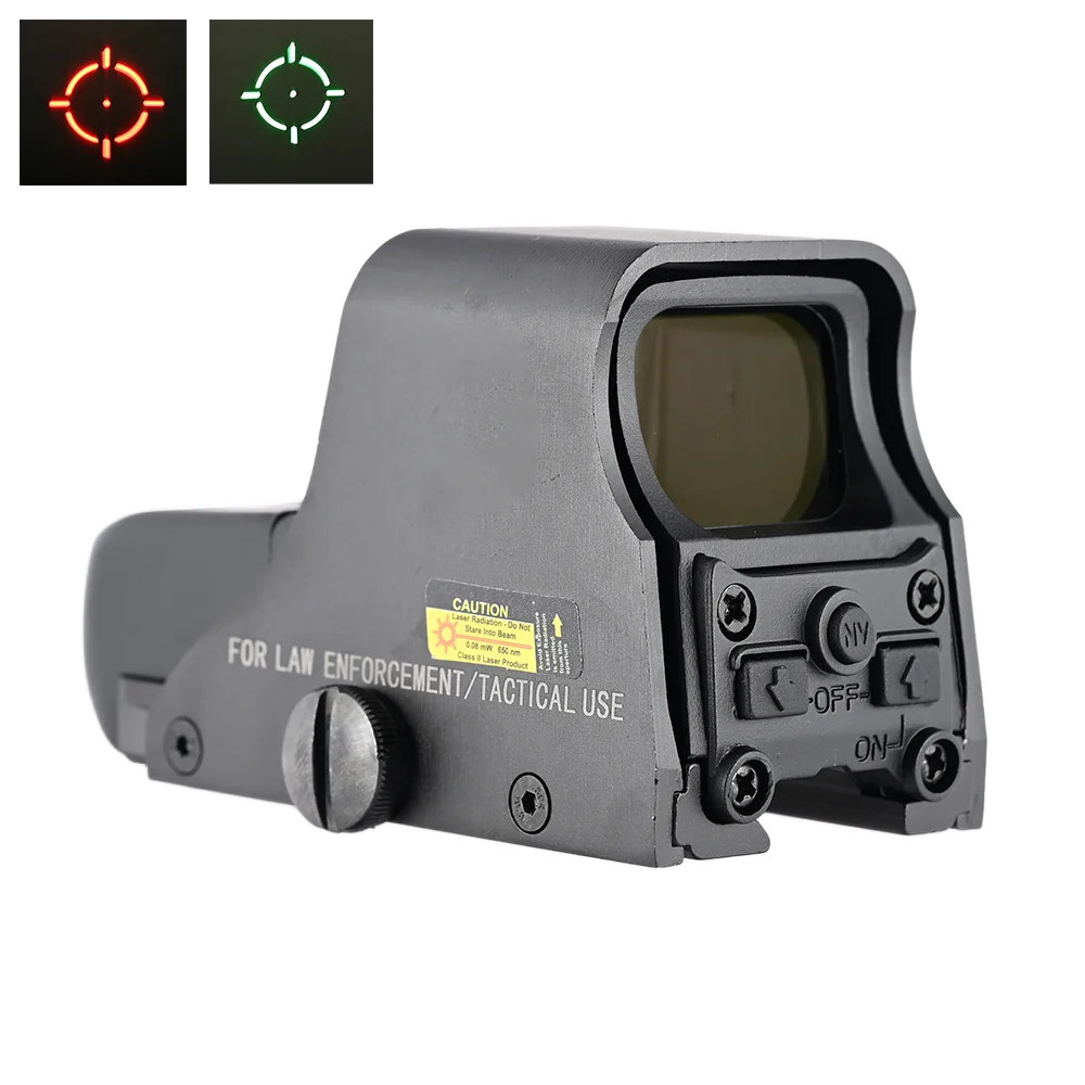 Red Green Dot Sight 551 552 558- Precision Dual Reticle Optic for Outdoor & Tactical Shooting - imagen 3