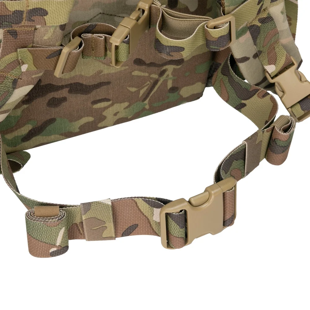 Mochila táctica para senderismo al aire libre, mochila deportiva de nailon 500D, mochilas de viaje para acampar, bolsa EDC multifunción con portabotellas - imagen 4