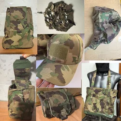 Bolsa táctica exterior con funda de casco y compartimento médica