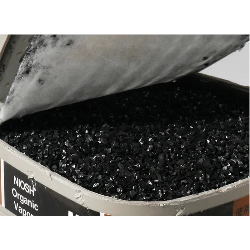 Caja de cartuchos 6001/6002/6004, juegos de filtros de algodón 5N11 para 3m, 6200/7502/6800, respirador de máscara de Gas y polvo, pulverización de pintura química - imagen 4