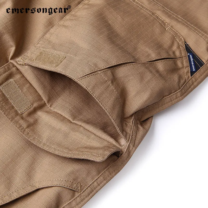 Emersongear, pantalones cortos de ingeniería humana con etiqueta azul, pantalones cortos tácticos de verano para caza, senderismo, informal, Camping, deportes urbanos, nailon CB - imagen 3