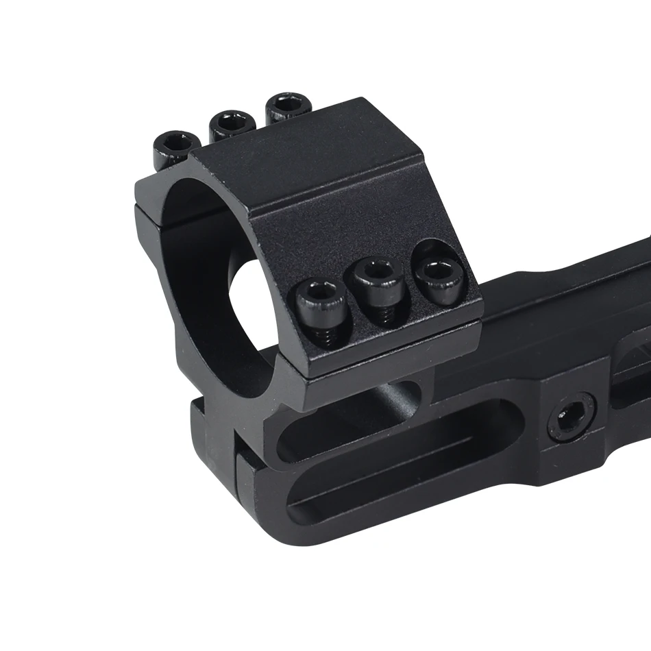 Montaje de anillo táctico de 30mm, mira óptica con soporte de nivel, mira telescópica, soporte para linterna láser para montaje en riel de 20mm - imagen 2