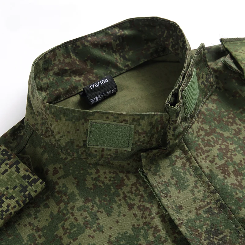 Traje de camuflaje para hombre, ropa de entrenamiento de campo de concha dura, Emr ruso, verde, para las cuatro estaciones - imagen 4