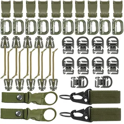 Kit MOLLE para mochila tactica: accesorios, cinturon y chaleco