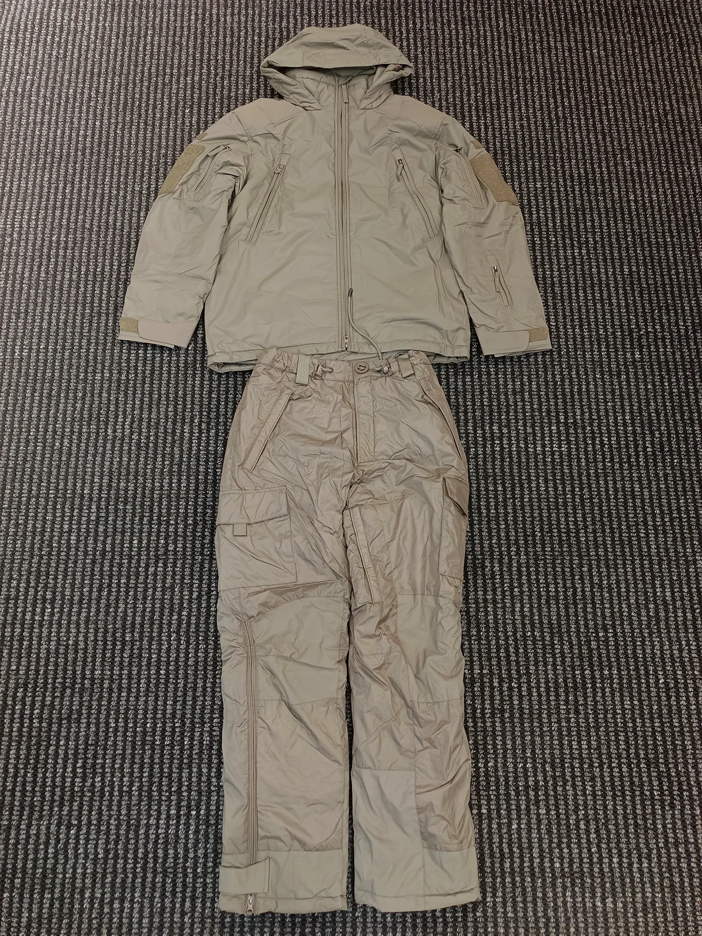 Conjunto de traje de camuflaje para senderismo al aire libre, pantalones de algodón, chaqueta de algodón para exteriores - imagen 5