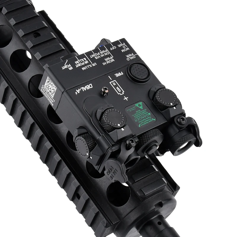 Accesorio táctico de metal completo. Iluminación IR VCSEL DBAL-A2. Versión con destello LED. Puntos de enfoque rojo y verde. Para caza. Para juego Airsoft. Iluminación IR DBAL. Láser VCSEL - imagen 3