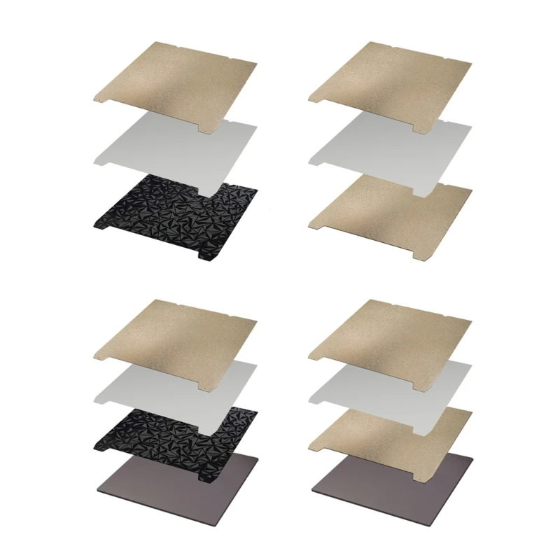 Impresora 3D Hotbed PEO/PEI Sheet para CrealityK1 plataforma impresión placa doble cara Base magnética para Dropship