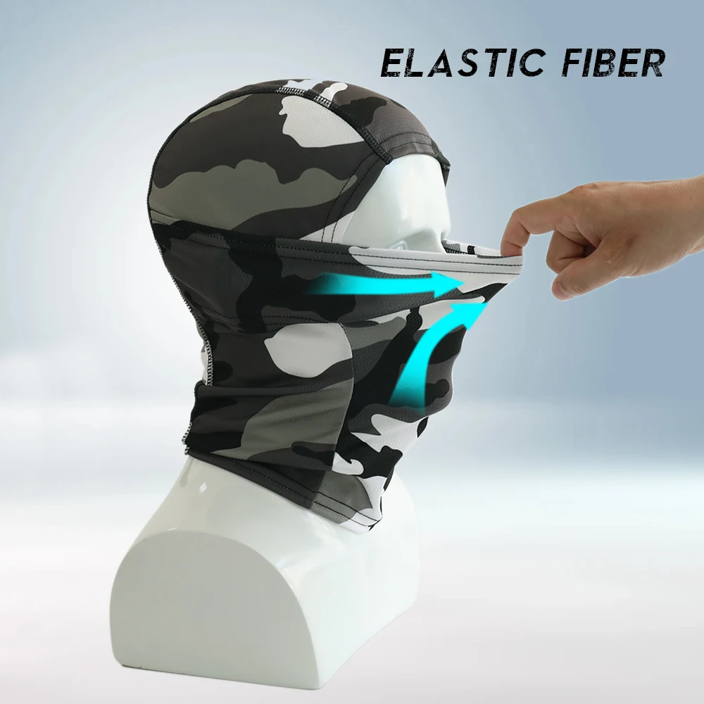 Pasamontañas de camuflaje táctico, máscara de cara completa del ejército CS War, juego de Deportes de caza, bufanda de ciclismo, casco Multicam militar, gorro delineador - imagen 5