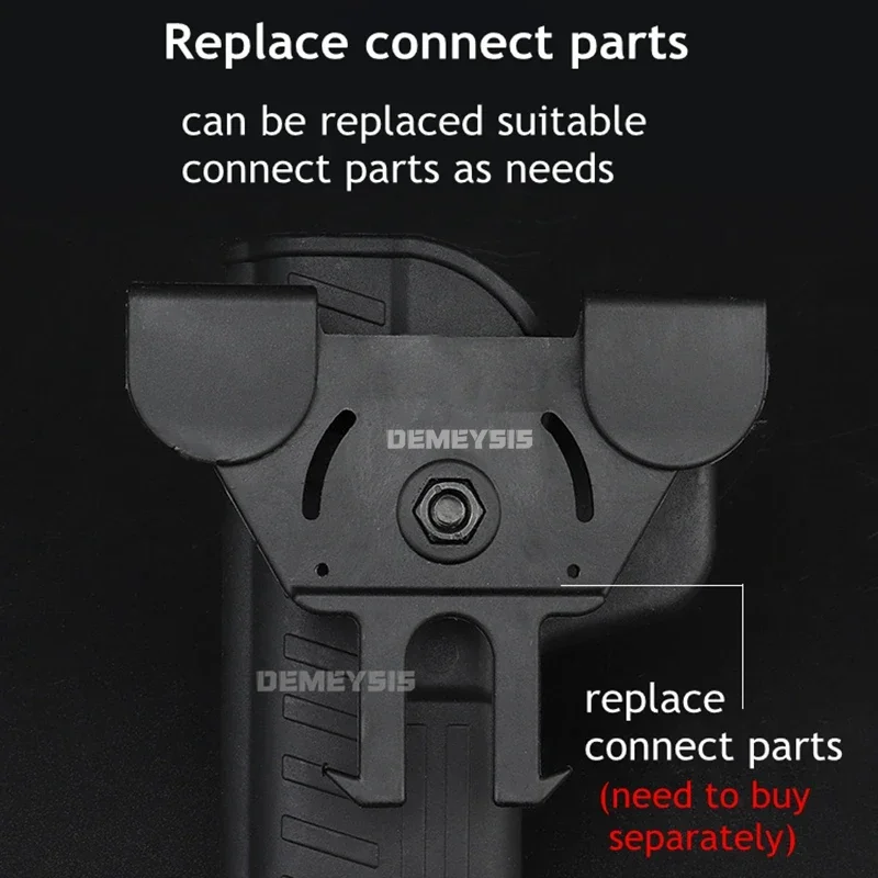 Funda para pistola táctica para S&W M&P 9MM. GIRSAN MC 28 SA. Mano derecha - imagen 3