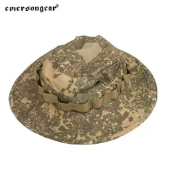 Emersongear-Sombrero Boonie táctico, gorro con protección solar, para exteriores, senderismo, Airsoft, Deportes de caza, senderismo, viajes, combate SS BL