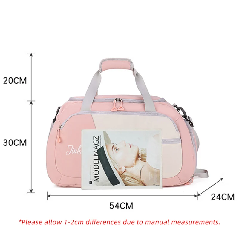 Bolso deportivo de Yoga para mujer, mochila para chica, bolso de mano para almacenamiento de zapatos, gran capacidad, impermeable, para viaje y baile, bandolera de ocio - imagen 3