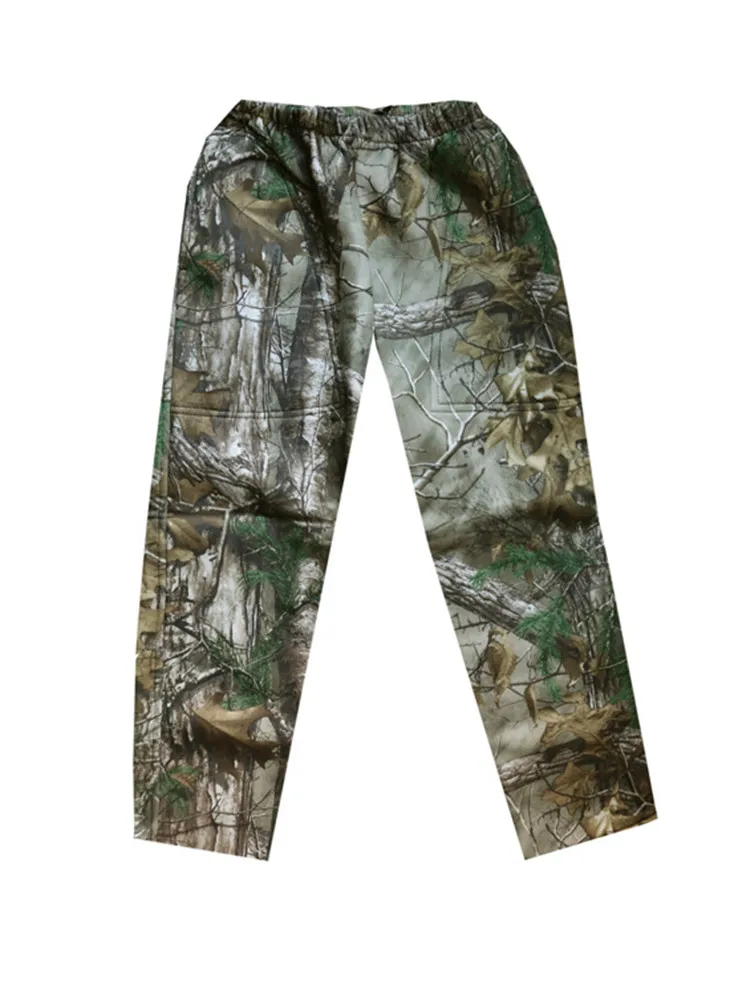 Traje de pesca de caza de camuflaje para hombre, chaqueta con capucha, pantalones, escalada al aire libre, ropa de tiro de aventura, invierno - imagen 5