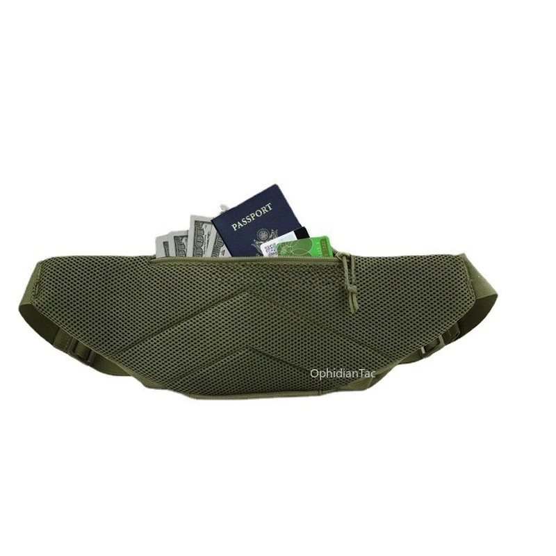Riñonera táctica de nailon, bolsa de teléfono para senderismo, deportes al aire libre, ejército, caza, escalada, Camping, cinturón, bolsas Airsoft Cs - imagen 4