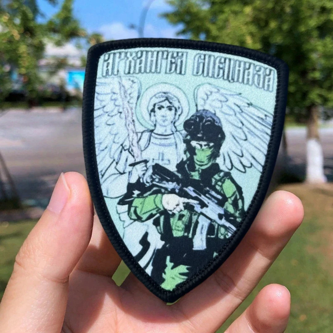 Parche del ejército ARCHANGEL SPETSNAZA, insignia moral táctica, parches de gancho y bucle impresos para ropa, pegatina con emblema militar - imagen 2