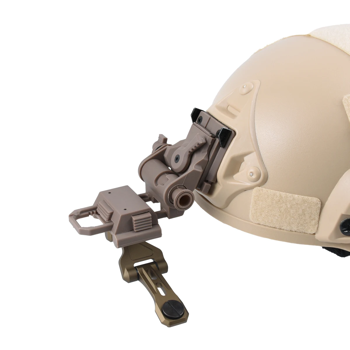 MAX14 PVS14 J-arm NVG montaje de visión nocturna soporte de Metal ligero para AN/PVS-14 NVG con soportes para casco L4 G24 L4G24 - imagen 5