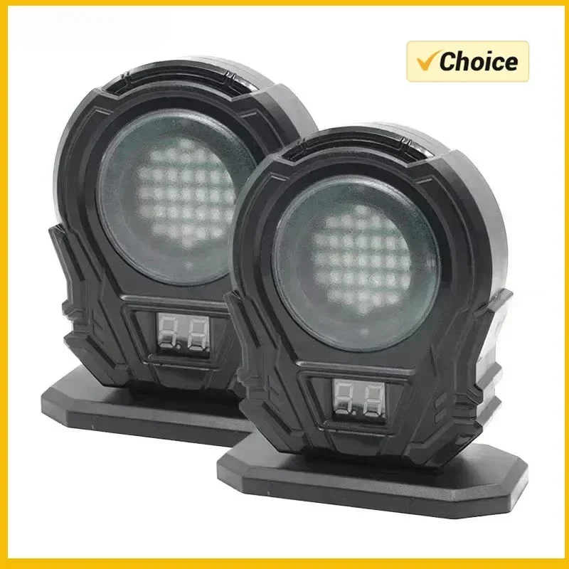 FCegalos para niños Mini objetivo de dardo infrarrojo objetivo de entrenamiento láser objetivo láser de inducción objetivo de puntuación automática luz de sonido - imagen 2