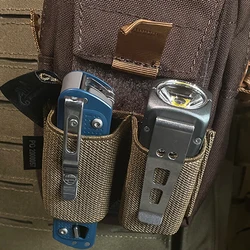 Organizador EDC MOLLE con gancho y bucle - bolsa interior multiuso