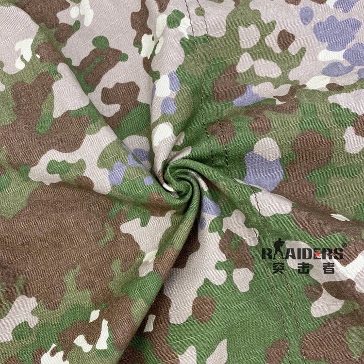 Pantalones cortos tácticos de camuflaje multiterreno de punto alemán, pantalones de trabajo ligeros atléticos informales de verano para hombre - imagen 5