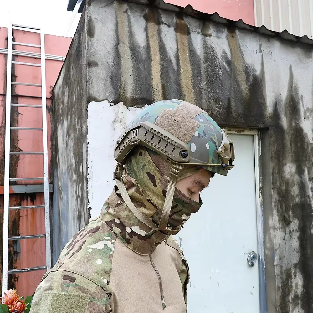 SINAIRSOFT MH Casco Táctico Rápido ABS Camuflaje Airsoft Exteriores - imagen 5