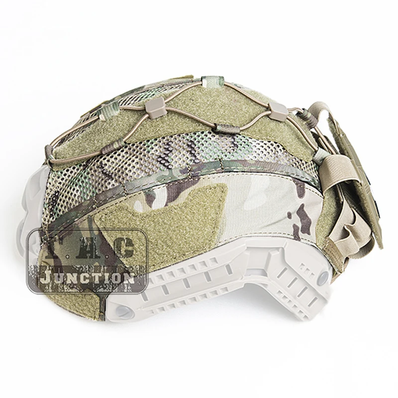 Bolsa de batería NVG para contrapeso táctico, cubierta de casco Modular GEN4 para marítimo Ops Core Fast SF, casco de corte súper alto MC