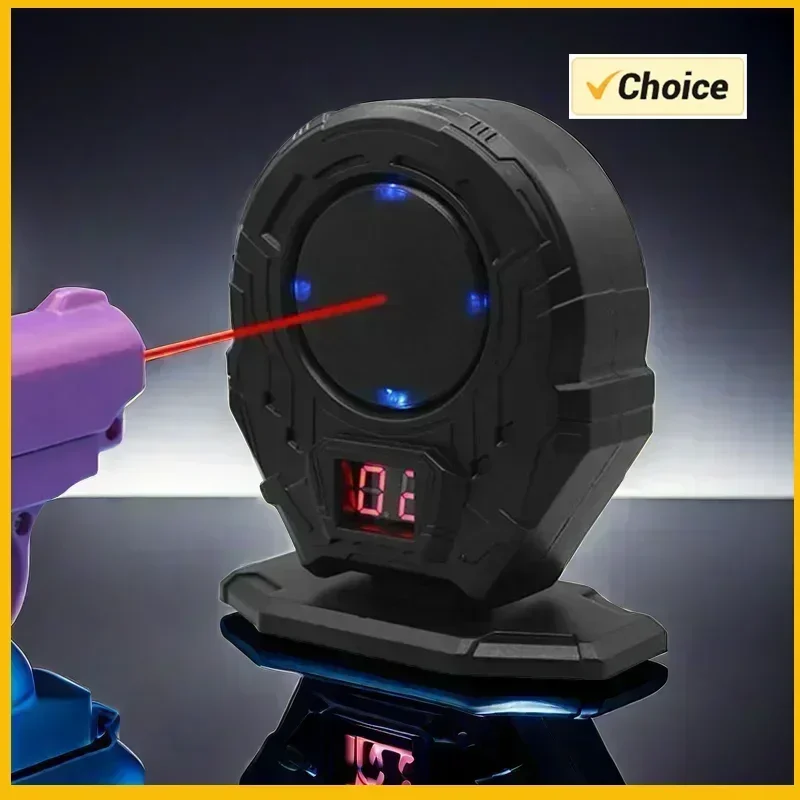 FCegalos para niños Mini objetivo de dardo infrarrojo objetivo de entrenamiento láser objetivo láser de inducción objetivo de puntuación automática luz de sonido - imagen 4