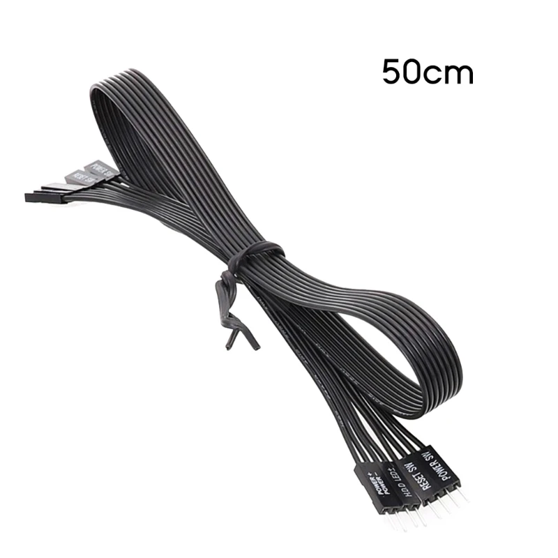 Placa base HDD LED/plegada/reinicio SW Power SW Cable de extensión 2 pines hembra a macho Dropship - imagen 2