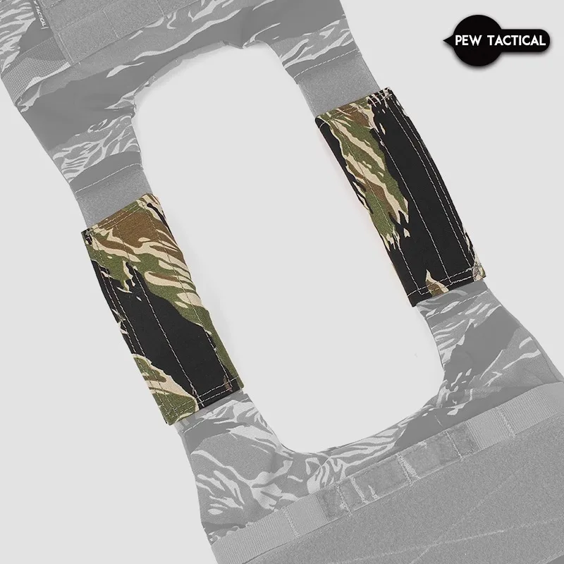PEW TACTICAL SS estilo hombreras correa cubierta acolchada 2 uds para chaleco táctico LV119 portador de placa - imagen 3