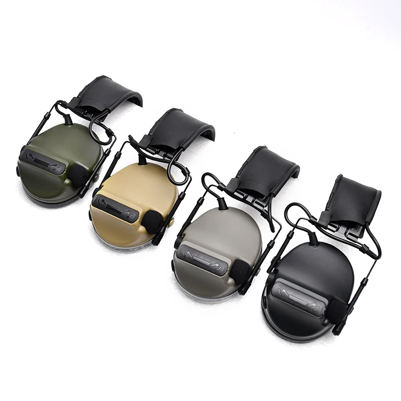 Auriculares tácticos con micrófono PTT Kenwood para tiro deportivo - imagen 3