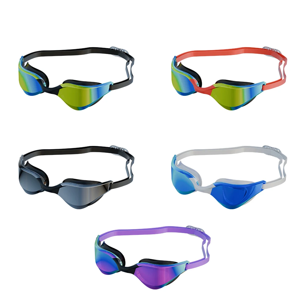 Gafas natación profesionales HD antiniebla adulto silicone - imagen 3