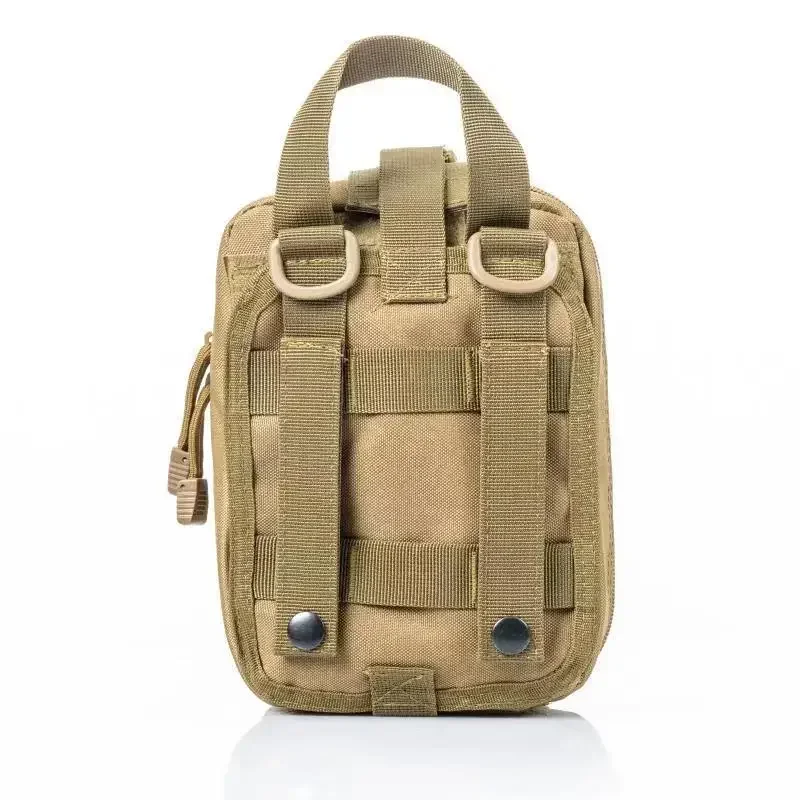 Botiquín de primeros auxilios táctico EDC MOLLE, bolsa médica para supervivencia al aire libre, bolsa de almacenamiento de camuflaje de nailon 600D, accesorio - imagen 2