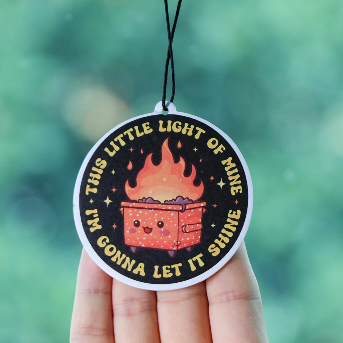 Ambientadores divertidos para coche, tabletas de aromaterapia para coche, decoraciones colgantes para espejo retrovisor, colgantes para Interior de coche - imagen 5