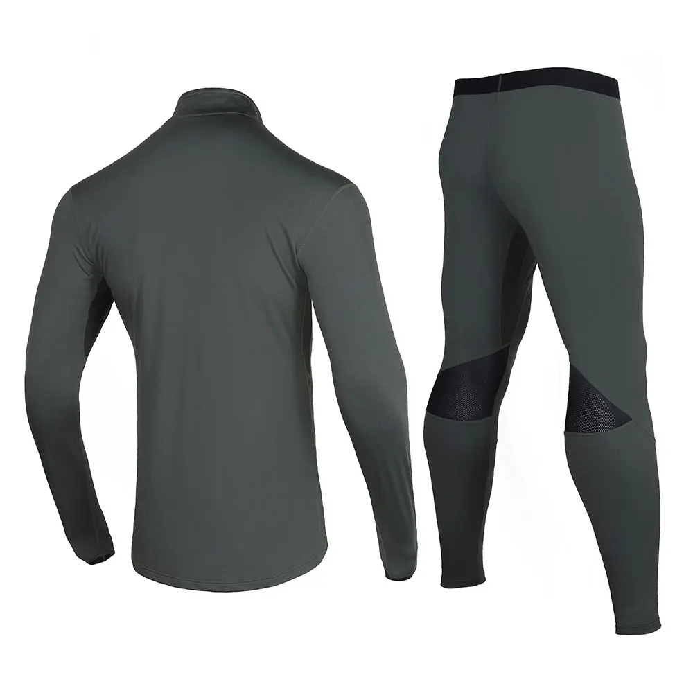 Emersongear, traje cálido transpirable con cremallera, ropa interior térmica de invierno, camisas cálidas, conjunto de pantalones, Tops, pantalones, senderismo al aire libre, Camping - imagen 3