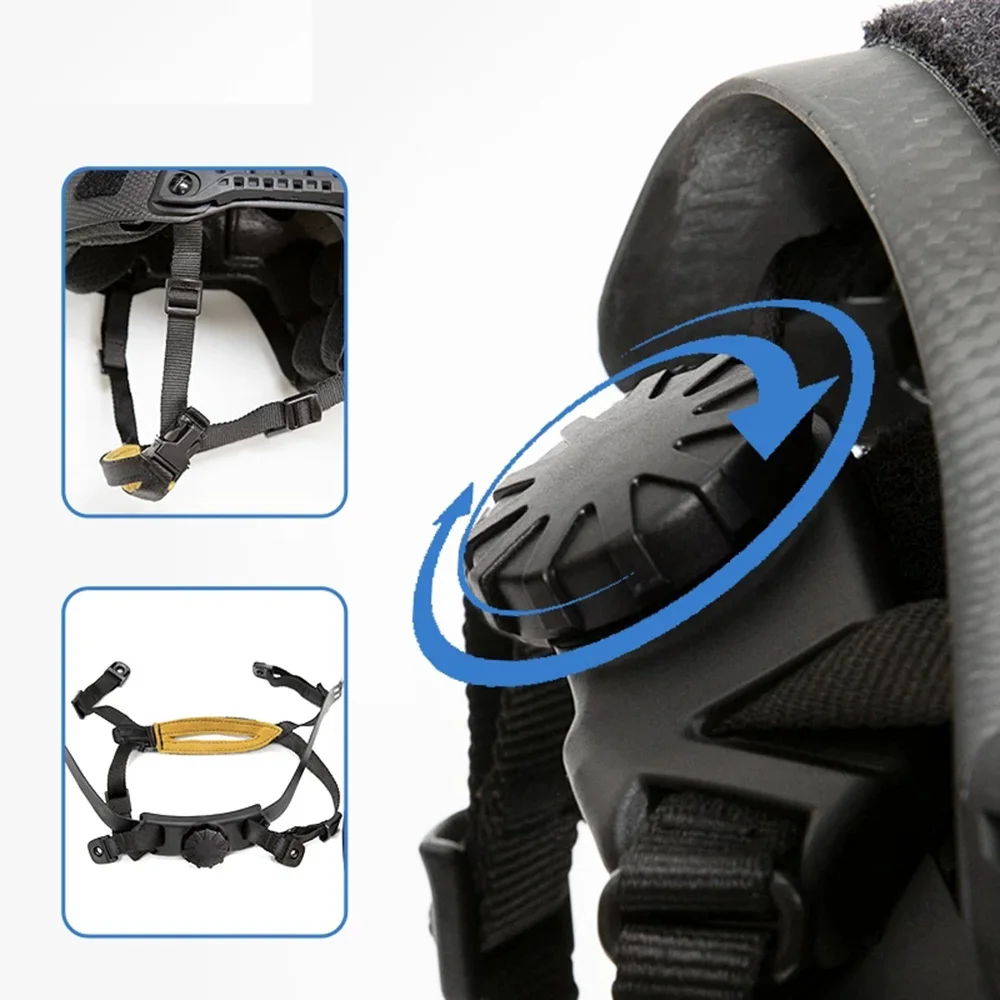 FMA FAST/SF suspensión para casco táctico con correa de barbilla - imagen 5