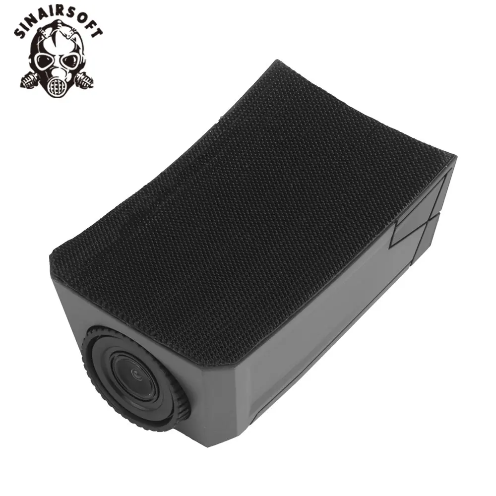 Modelo de cámara de casco táctico con gancho, pegatina mágica, decoración rápida para casco, accesorios de cámara, equipo Airsoft de Paintball - imagen 5