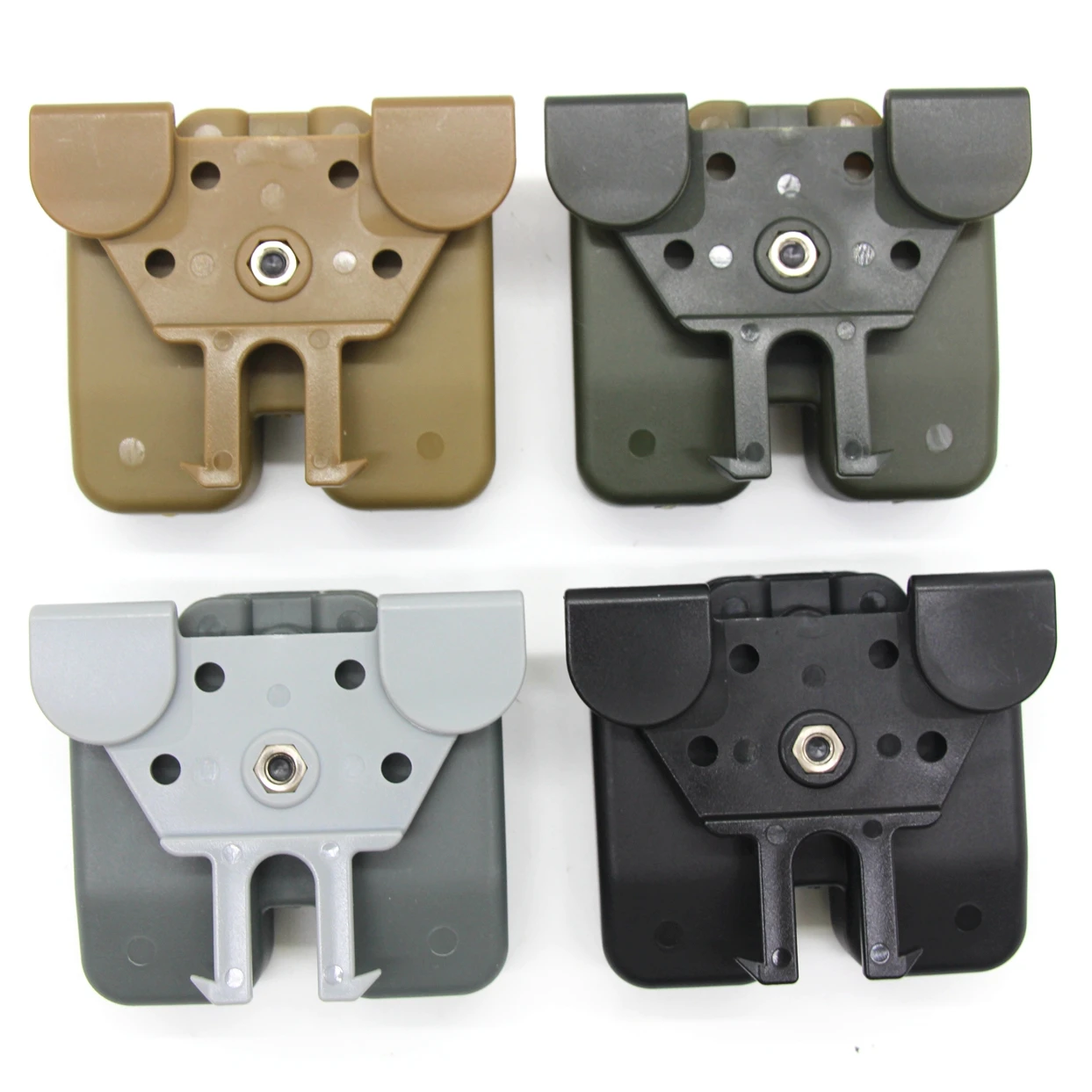 Bolsa táctica doble para revistas, soporte magnético rápido para GL M9 PX4, accesorios para armas de caza, 9x19mm - imagen 3