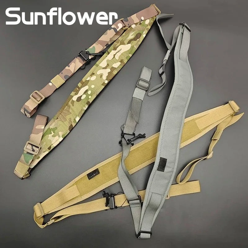 Correas de nailon de 1/2 puntos para Rifles duraderos multiusos, pistolas tácticas QD, ajuste rápido de longitud, accesorios de caza para hombros - imagen 5