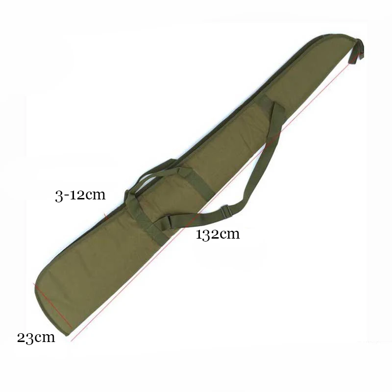 Bolsa para Rifle de francotirador táctico militar de 128cm, funda para pistola de aire, equipo de caza al aire libre, bolsa para pistola, mochila con correa para el hombro - imagen 4