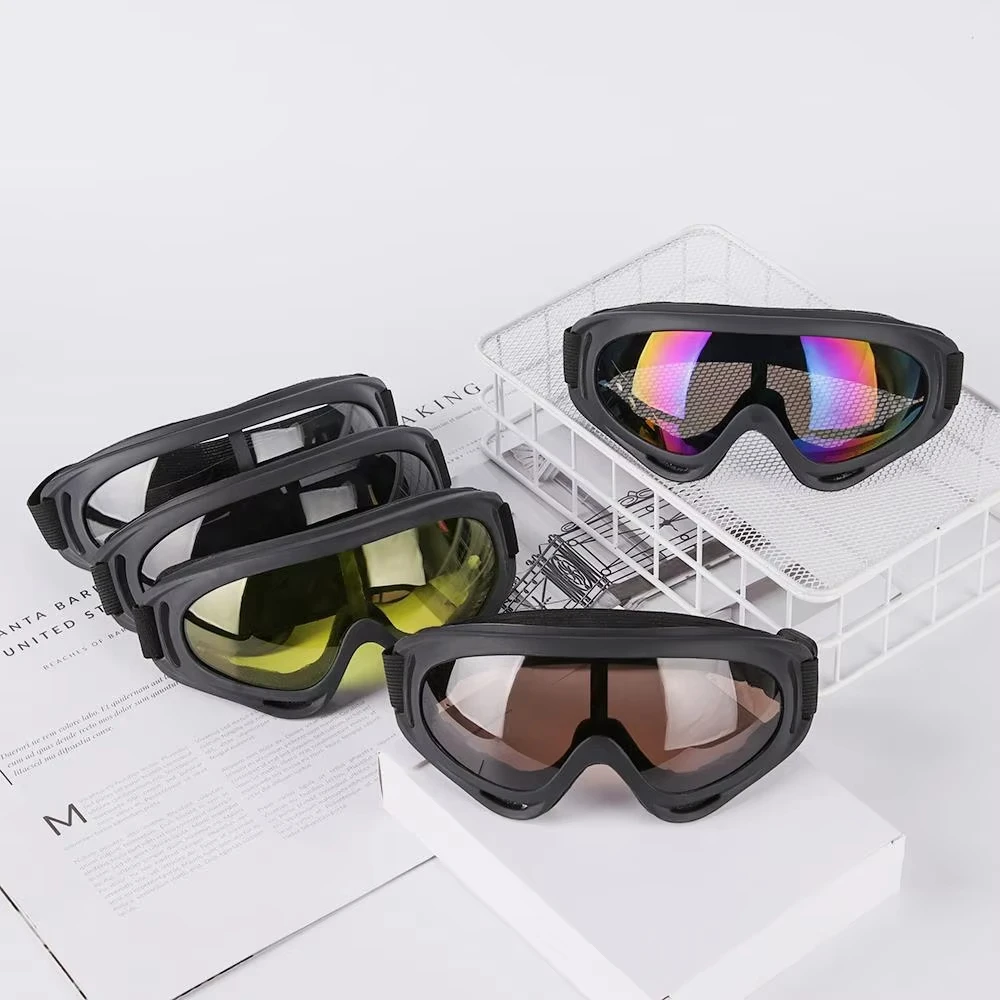 DIZETION Gafas tácticas antiviento antipolvo para esquí y ciclismo - imagen 2
