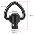 1 strap buckle