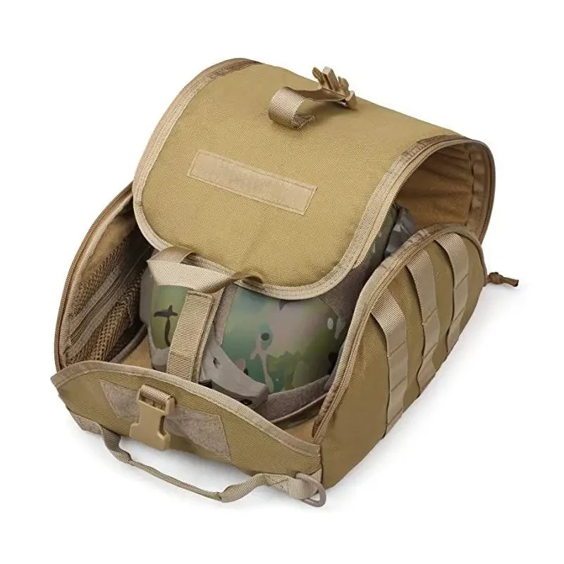 Bolsa táctica para casco, bolsa de almacenamiento para casco Airsoft FAST MICH, bolsa para cubierta de máscara, bolsa de transporte Molle para accesorios de caza al aire libre