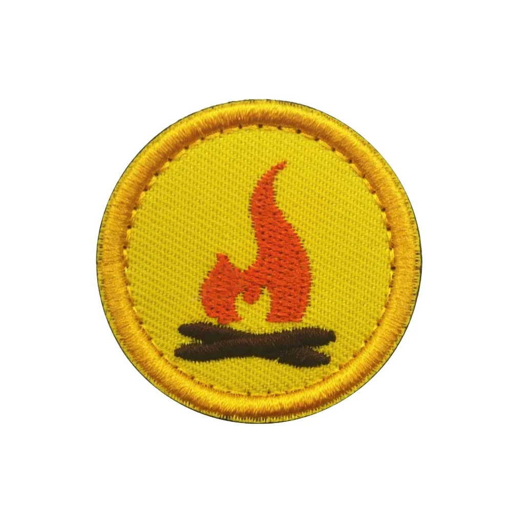 Parche bordado de American Boy Scout para niños, parches de gancho y bucle, insignias tácticas de moral para ropa en mochila, sombrero, pegatina de recompensa - imagen 5