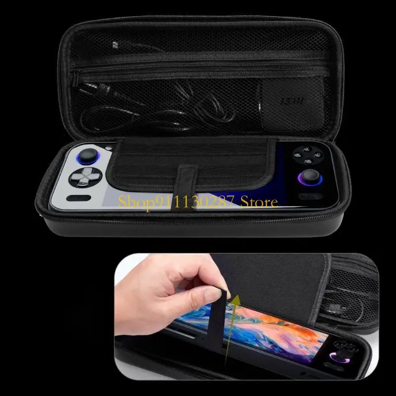 J1HC Estuche transporte impermeable, funda protectora para viajes, bolsa almacenamiento ligera adecuada para AYANEO Pocket - imagen 2