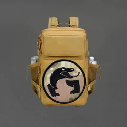 Parche bordado de Chevron "serpiente", chaleco táctico, insignia de moral con gancho y bucle, pegatinas para mochila militar, parches para brazalete para ropa