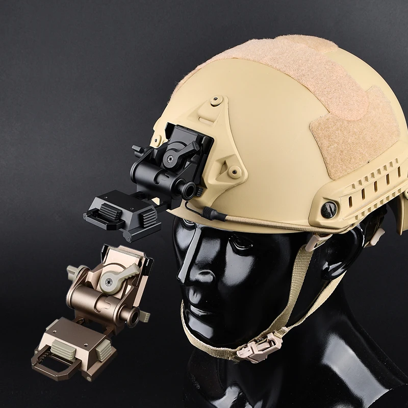WADSN-soporte de montaje de visión nocturna, cascos rápidos para PVS15, PVS18, versión de nailon, L4G24, NVG, Wilcox - imagen 5